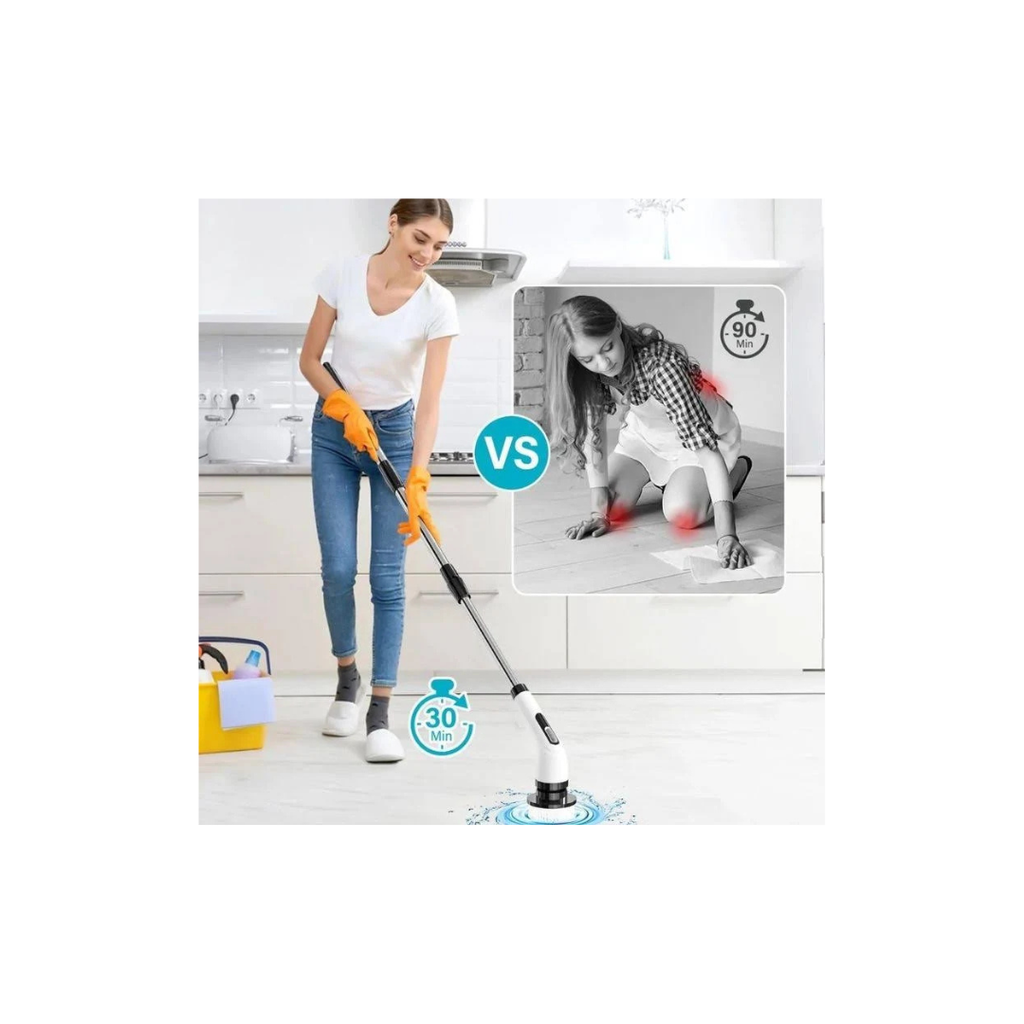 Cepillo De Limpieza Multiuso Eléctrico 7 En 1